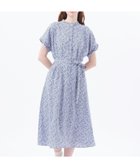 【マッキントッシュ フィロソフィー/MACKINTOSH PHILOSOPHY】のバイカラーフラワーワンピース 人気、トレンドファッション・服の通販 founy(ファニー) ファッション Fashion レディースファッション Fashion for Women ワンピース Dresses おすすめ Recommended / Our Picks フィット Fit, Slim Fit フラワー Flower, Floral フレア Flare, Flared プリント Print, Printed Pattern モチーフ Motif, Design Theme リボン Ribbon, Bow エレガント 上品 Elegant 夏 Summer 春 Spring thumbnail ライトブルー|ID: prp329100004604218 ipo3291000000032759162