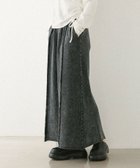 【ヘザー/Heather】の切り替えスウェットロングスカート スミクロ|ID: prp329100004604220 ipo3291000000032759300