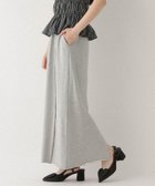 【ヘザー/Heather】の切り替えスウェットロングスカート グレー|ID: prp329100004604220 ipo3291000000032759304