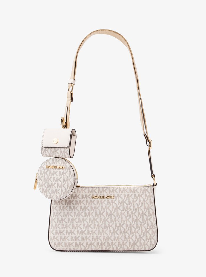 【マイケルコース/MICHAEL KORS】のJET SET TRAVEL クロスボディ スモール - MKシグネチャー W/ テックアクセサリー マイケルコース インテリア・キッズ・メンズ・レディースファッション・服の通販 founy(ファニー) https://founy.com/ ファッション Fashion レディースファッション Fashion for Women 旅行 Travel アクセサリー Fashion Accessories コレクション Collection, Seasonal Line ショルダー Shoulder, Shoulder Strap ドロップ Drop Shoulder, Dropped Style ラグジュアリー Luxury, Elegant |ID: prp329100004604241 ipo3291000000033468851