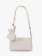 【マイケルコース/MICHAEL KORS】のJET SET TRAVEL クロスボディ スモール - MKシグネチャー W/ テックアクセサリー マイケルコース BEIGE|ID: prp329100004604241 ipo3291000000033468853