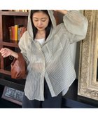 【チャオパニックティピー/CIAOPANIC TYPY】の【冷房・日焼け対策に】体型カバーも叶うフード付きシアーシャツ イエロー|ID: prp329100004604257 ipo3291000000033459194