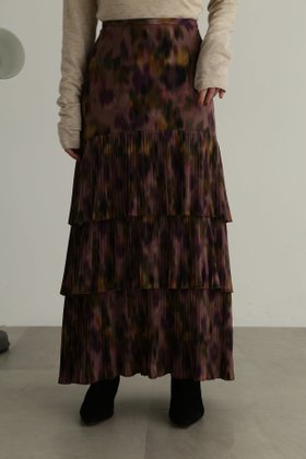 【ジルスチュアート/JILL STUART】のシェーディングフラワープリントスカート 人気、トレンドファッション・服の通販 founy(ファニー) ファッション Fashion レディースファッション Fashion for Women スカート Skirts フラワー Flower, Floral プリント Print, Printed Pattern ロング Long, Long-Length 冬 Winter / This Winter |ID:prp329100004604258