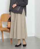 【ビームス ハート/BEAMS HEART】のBEAMS HEART / タック フレアスカート 人気、トレンドファッション・服の通販 founy(ファニー) ファッション Fashion レディースファッション Fashion for Women スカート Skirts Aライン・フレアスカート A-Line & Flared Skirts 定番 Standard, Basic Item フレア Flare, Flared リラックス Relax, Relaxed Fit ロング Long, Long-Length thumbnail BEIGE|ID: prp329100004604294 ipo3291000000032760791