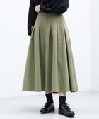 【ビームス ハート/BEAMS HEART】のBEAMS HEART / タック フレアスカート 人気、トレンドファッション・服の通販 founy(ファニー) ファッション Fashion レディースファッション Fashion for Women スカート Skirts Aライン・フレアスカート A-Line & Flared Skirts 定番 Standard, Basic Item フレア Flare, Flared リラックス Relax, Relaxed Fit ロング Long, Long-Length thumbnail OLIVE|ID: prp329100004604294 ipo3291000000032760794