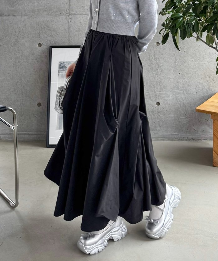 【クリア/clear】のタックロングスカート インテリア・キッズ・メンズ・レディースファッション・服の通販 founy(ファニー) https://founy.com/ ファッション Fashion レディースファッション Fashion for Women スカート Skirts ロングスカート Long Skirts / Maxi & Midi Skirts サンダル Sandals, Summer Shoes ジャケット Jacket, Outerwear スニーカー Sneakers, Trainers |ID: prp329100004604295 ipo3291000000032760804