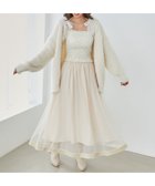 【マジェスティック レゴン/MAJESTIC LEGON】の裾ベロアチュールスカート 人気、トレンドファッション・服の通販 founy(ファニー) ファッション Fashion レディースファッション Fashion for Women スカート Skirts チュール Tulip, Tulip Motif フィット Fit, Slim Fit thumbnail アイボリー|ID: prp329100004604300 ipo3291000000032760929