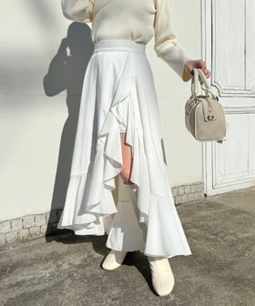【ナイスクラップ/NICE CLAUP】のアシンメトリーアソートスカート 人気、トレンドファッション・服の通販 founy(ファニー) ファッション Fashion レディースファッション Fashion for Women スカート Skirts おすすめ Recommended / Our Picks カットソー Cut and Sewn Top コンパクト Compact, Small Size スニーカー Sneakers, Trainers フェミニン Feminine, Girly フレア Flare, Flared |ID:prp329100004604321