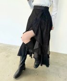 【ナイスクラップ/NICE CLAUP】のアシンメトリーアソートスカート 人気、トレンドファッション・服の通販 founy(ファニー) ファッション Fashion レディースファッション Fashion for Women スカート Skirts おすすめ Recommended / Our Picks カットソー Cut and Sewn Top コンパクト Compact, Small Size スニーカー Sneakers, Trainers フェミニン Feminine, Girly フレア Flare, Flared thumbnail ブラック|ID: prp329100004604321 ipo3291000000032761292