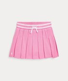 【ラルフローレン/RALPH LAUREN / KIDS】の(ガールズ 2才~6才)プリ-テッド コットン ジャージー スコート 650ピンク|ID: prp329100004604325 ipo3291000000032761352