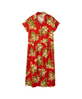 【ヒステリックグラマー/HYSTERIC GLAMOUR】のTROPIC CHANNEL柄 アロハワンピース 人気、トレンドファッション・服の通販 founy(ファニー) ファッション Fashion レディースファッション Fashion for Women ワンピース Dresses アロハ Aloha シェイプ Shape, Slim Fit エレガント 上品 Elegant |ID:prp329100004604339