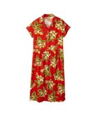 【ヒステリックグラマー/HYSTERIC GLAMOUR】のTROPIC CHANNEL柄 アロハワンピース 人気、トレンドファッション・服の通販 founy(ファニー) ファッション Fashion レディースファッション Fashion for Women ワンピース Dresses アロハ Aloha シェイプ Shape, Slim Fit エレガント 上品 Elegant thumbnail レッド系柄|ID: prp329100004604339 ipo3291000000032761690