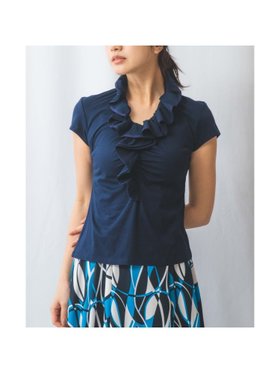 【ナラ カミーチェ/NARACAMICIE】の60スムースフリルカットソー 人気、トレンドファッション・服の通販 founy(ファニー) ファッション Fashion レディースファッション Fashion for Women トップス・カットソー Cut & Sew Tops カットソー・ベーシックTシャツ Cut-and-Sewn Tops / Stretch Tees & Basics おすすめ Recommended / Our Picks エレガント 上品 Elegant カットソー Cut and Sewn Top シェイプ Shape, Slim Fit ストレッチ Stretch, Stretchy Fabric スリーブ Sleeve, Long Sleeve / Short Sleeve フリル Frill, Ruffle |ID:prp329100004604387