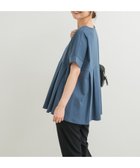 【アーバンリサーチ ドアーズ/URBAN RESEARCH DOORS】のシルケットコットンウエスト切替プルオーバー BLUE|ID: prp329100004604395 ipo3291000000033605822