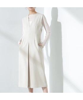 【ナノ ユニバース/nano universe】 デイリーファンクション Vネックタックワンピース(セットアップ可)人気、トレンドファッション・服の通販 founy(ファニー) ファッション Fashion レディースファッション Fashion for Women ワンピース Dresses インナー Innerwear カットソー Cut and Sewn Top コンパクト Compact, Small Size ストレッチ Stretch, Stretchy Fabric セットアップ Set-Up, Coordinated Outfit ノースリーブ Sleeveless, No-Sleeve ボックス Boxy, Box Shape モダン Modern, Contemporary エレガント 上品 Elegant ビジネス 仕事 通勤 Business / Work / Commuting 2025年 2025 2025春夏・S/S Spring/Summer 2025 SS25 |ID:prp329100004604407