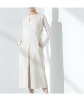 【ナノ ユニバース/nano universe】のデイリーファンクション Vネックタックワンピース(セットアップ可) 人気、トレンドファッション・服の通販 founy(ファニー) ファッション Fashion レディースファッション Fashion for Women ワンピース Dresses インナー Innerwear カットソー Cut and Sewn Top コンパクト Compact, Small Size ストレッチ Stretch, Stretchy Fabric セットアップ Set-Up, Coordinated Outfit ノースリーブ Sleeveless, No-Sleeve ボックス Boxy, Box Shape モダン Modern, Contemporary エレガント 上品 Elegant ビジネス 仕事 通勤 Business / Work / Commuting 2025年 2025 2025春夏・S/S Spring/Summer 2025 SS25 |ID:prp329100004604407