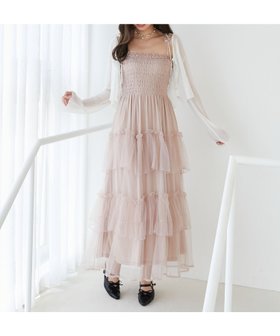 【マジェスティック レゴン/MAJESTIC LEGON】のパールチェーンキャミワンピース 人気、トレンドファッション・服の通販 founy(ファニー) ファッション Fashion レディースファッション Fashion for Women ワンピース Dresses キャミソールワンピース Camisole Dresses ギャザー Gathered, Ruffled シャーリング Shirring, Ruched チェーン Chain, Chain Strap パール Pearl, Pearl Accent フィット Fit, Slim Fit フェミニン Feminine, Girly フリル Frill, Ruffle リボン Ribbon, Bow |ID:prp329100004604421