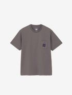 【ザ ノース フェイス/THE NORTH FACE / MEN】の【公式】ショートスリーブスクエアロゴポケットティー(メンズ) スモークドパール|ID: prp329100004604457 ipo3291000000032763619