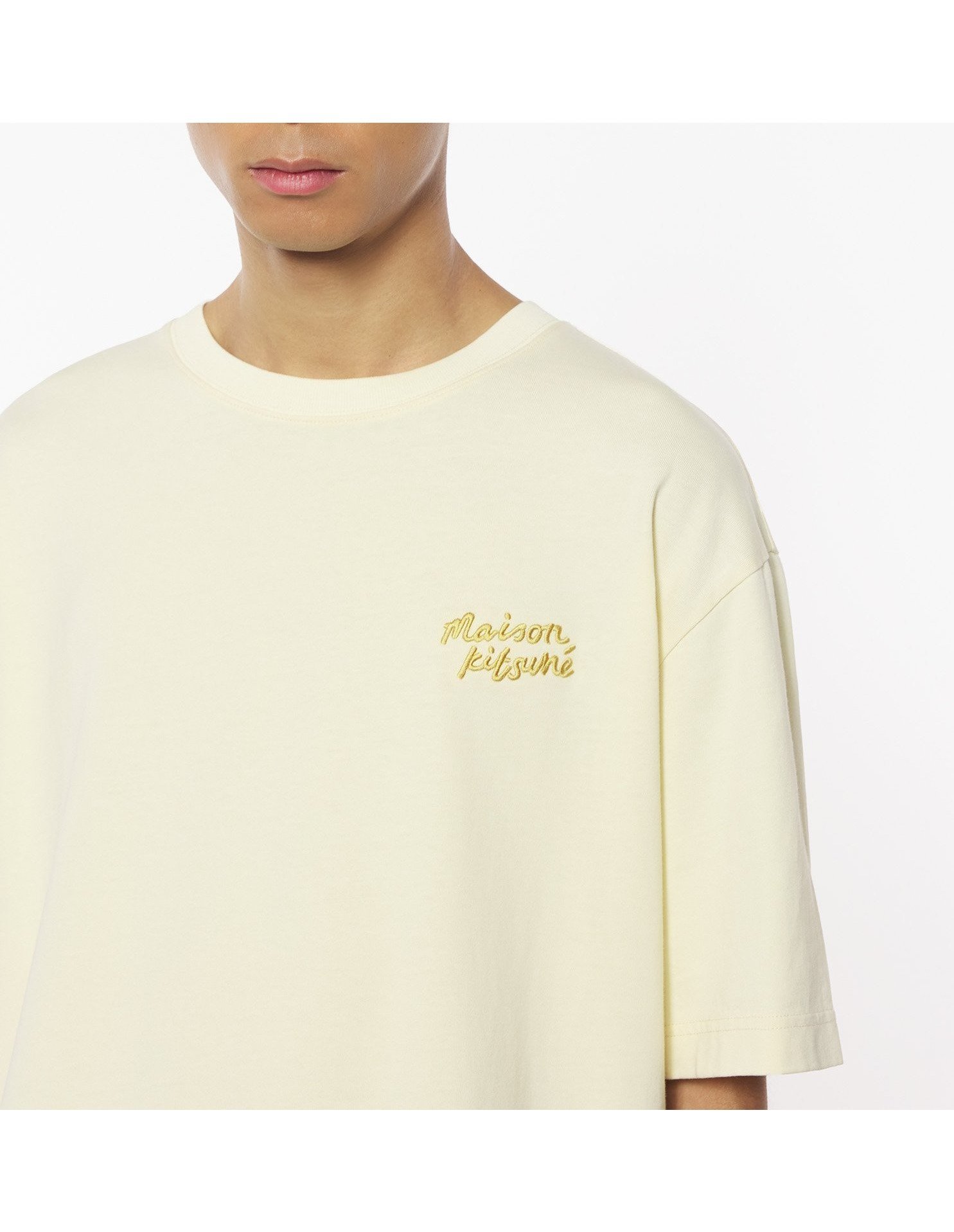 【メゾン キツネ/MAISON KITSUNE / MEN】のMaison Kitsune/MAISON KITSUNE HANDWRITING EMBROIDERY OVERSIZE TEE 人気、トレンドファッション・服の通販 founy(ファニー) 　ファッション　Fashion　メンズファッション　Fashion for Men　半袖　Short Sleeve, Half Sleeve　夏　Summer　S/S・春夏　SS, Spring/Summer, Warm Season　 other-1|ID: prp329100004604463 ipo3291000000032763723