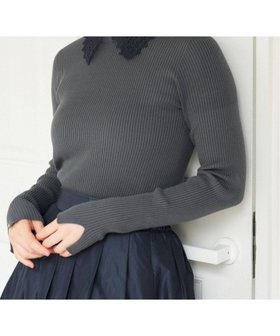 【イエナ/IENA】のレース襟 RIBホールガーメントプルオーバー 人気、トレンドファッション・服の通販 founy(ファニー) ファッション Fashion レディースファッション Fashion for Women トップス・カットソー Cut & Sew Tops カジュアルプルオーバー・ニットトップス Pullovers & Knit Tops / Casual Pullovers 2025年 2025 2025-2026秋冬・A/W Autumn/Winter 2025–26 AW25–26 ベーシック Basic, Essential ホールガーメント WholeGarment, Seamless Knit リブニット Rib Knit, Ribbed Knit レース Lace, Lace Fabric 吸水 Absorbent, Quick-Dry 春 Spring 秋 Autumn |ID:prp329100004604471