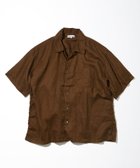 【その他のブランド/Other】のBelgium Linen Open Collar Shirt 1.1 ブラウン|ID: prp329100004604488 ipo3291000000032764041