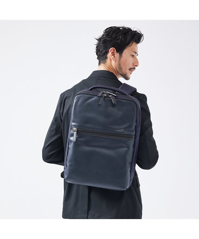 【アバハウス/ABAHOUSE / MEN】の【マルチファンクション】スクエアバックパック / リュック / A4サイズ対応 インテリア・キッズ・メンズ・レディースファッション・服の通販 founy(ファニー) https://founy.com/ ファッション Fashion メンズファッション Fashion for Men クッション Cushion, Throw Pillow 軽量 Lightweight, Ultra Light ショルダー Shoulder, Shoulder Strap スクエア Square, Square Shape ステーショナリー Stationery, Office Supplies スリーブ Sleeve, Long Sleeve / Short Sleeve ダブル Double, Double-Breasted フェイクレザー Faux Leather, PU Leather ポケット Pocket, Pocket Detail メッシュ Mesh, Net Fabric リュック Backpack, Rucksack ループ Loop, Loop Knit スーツケース キャリーケース Suitcase / Carry Case ビジネス 仕事 通勤 Business / Work / Commuting |ID: prp329100004604495 ipo3291000000032764186