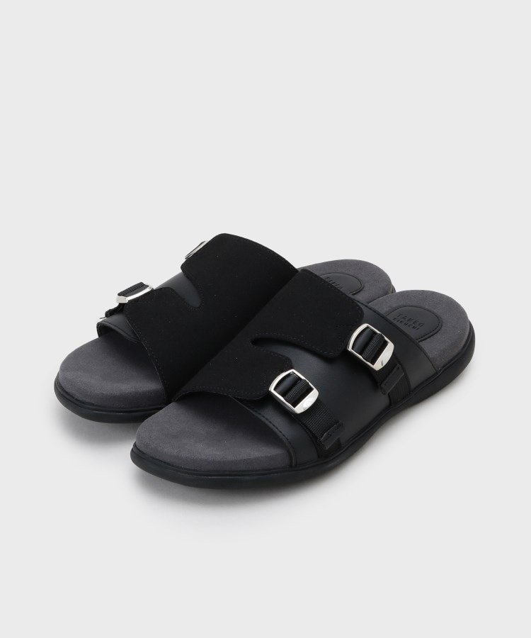 【タケオキクチ/TAKEO KIKUCHI / MEN】のコンビスライドサンダル 人気、トレンドファッション・服の通販 founy(ファニー) 　ファッション　Fashion　メンズファッション　Fashion for Men　おすすめ　Recommended / Our Picks　クッション　Cushion, Throw Pillow　サンダル　Sandals, Summer Shoes　リラックス　Relax, Relaxed Fit　 other-1|ID: prp329100004604499 ipo3291000000032764234