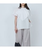 【その他のブランド/Other】のワンサイドケープTブラウス Offwhite|ID: prp329100004604501 ipo3291000000032764260