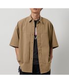 【ビューティ&ユース ユナイテッドアローズ/BEAUTY&YOUTH / UNITED ARROWS / MEN】のkoti BEAUTY YOUTH ダブルアクセスポケット ショートスリーブ シャツ MOCA|ID: prp329100004604522 ipo3291000000032764578
