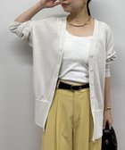 【パルグループ/PAL GROUP】の【Loungedress】和紙ニットカーディガン オフホワイト|ID: prp329100004604532 ipo3291000000032764700
