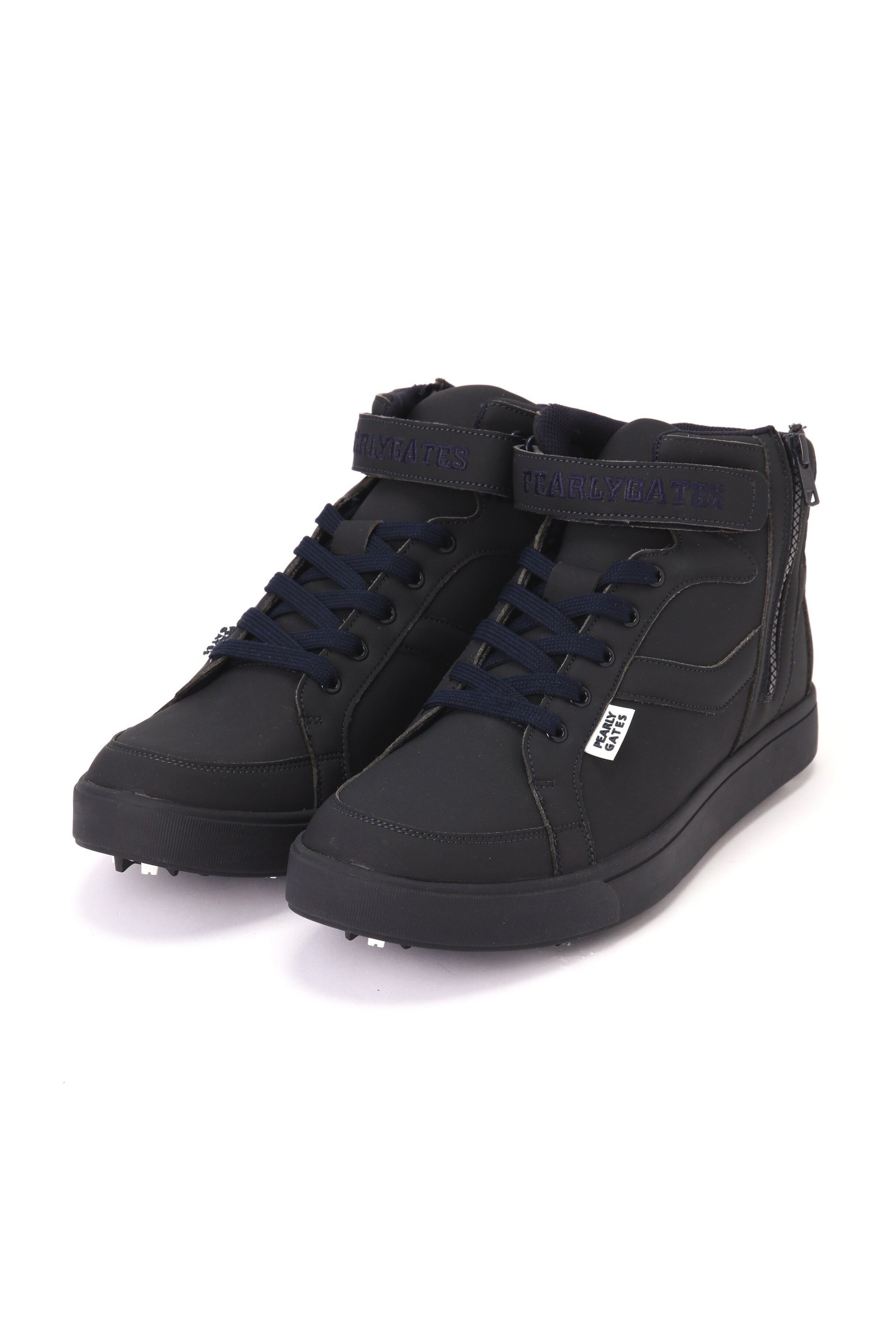【パーリーゲイツ/PEARLY GATES / MEN】のミドルカット ゴルフシューズ (MENS) 人気、トレンドファッション・服の通販 founy(ファニー) 　ファッション　Fashion　メンズファッション　Fashion for Men　シューズ・靴　Shoes　巾着　Drawstring Bag, Kinchaku　サイドジップ　Side Zip, Side Zipper　シューズ　Shoes, Footwear　定番　Standard, Basic Item　フィット　Fit, Slim Fit　ベーシック　Basic, Essential　ミドル　Middle Length, Mid Height　ゴルフ　Golf　 other-1|ID: prp329100004604539 ipo3291000000032764768