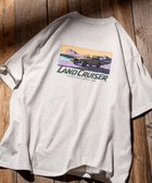 【その他のブランド/Other】のリラックスフィット ランクル50 バックプリント ショートスリーブ クルーネックTシャツ/ランドクルーザー 24SS 25SS ライトグレー|ID: prp329100004604559 ipo3291000000032765011