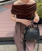 【ノーリーズ/NOLLEY'S】の【WEB限定カラーあり】《手洗い可能》シアーオフショルプルオーバーニット ブラウン|ID: prp329100004604580 ipo3291000000032765524