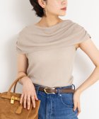 【ノーリーズ/NOLLEY'S】の【WEB限定カラーあり】《手洗い可能》シアーオフショルプルオーバーニット グレーベージュ|ID: prp329100004604580 ipo3291000000032765527