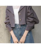 【バブ ブージュルード/Bab Bou Jeloud】のルーズショートトレンチジャケット CCL|ID: prp329100004604585 ipo3291000000032765608