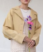 【バブ ブージュルード/Bab Bou Jeloud】のルーズショートトレンチジャケット BEIGE|ID: prp329100004604585 ipo3291000000032765610