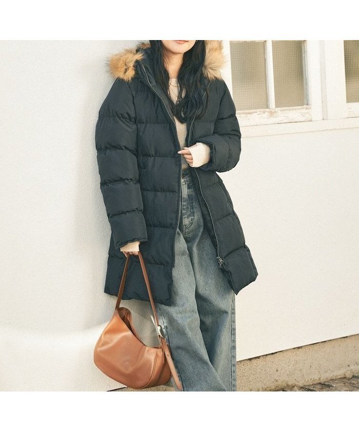 【フリークスストア/FREAK'S STORE】のWarm ファー付き ロングパフジャケット インテリア・キッズ・メンズ・レディースファッション・服の通販 founy(ファニー) https://founy.com/ ファッション Fashion レディースファッション Fashion for Women アウター Coat / Outerwear Collection レディースジャケット・軽アウター Jackets 冬 Winter / This Winter シンプル Simple, Minimal ジャケット Jacket, Outerwear ポケット Pocket, Pocket Detail メッシュ Mesh, Net Fabric A/W・秋冬 Autumn/Winter 防寒 Cold Protection, Winter-Ready |ID: prp329100004604594 ipo3291000000032765870