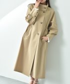 【インタープラネット/INTERPLANET】の2WAYサーブルクロススタンド衿コート 人気、トレンドファッション・服の通販 founy(ファニー) ファッション Fashion レディースファッション Fashion for Women アウター Coat / Outerwear Collection コート・ロングコート・ピーコート Long Coats, Peacoats & More シンプル Simple, Minimal スタンド Stand Collar, Upright Stand フロント Front, Front Design ベーシック Basic, Essential 定番 Standard, Basic Item thumbnail ブラウン|ID: prp329100004604596 ipo3291000000032765971