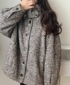 【ジュノア/JUNOAH】のミックスヘリンボーンジャケット ブラウン|ID: prp329100004604613 ipo3291000000032766194