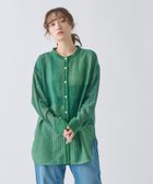 【その他のブランド/Other】の「KELEN / ケレン」 レースパッチワークシャツ HIMI GREEN|ID: prp329100004604621 ipo3291000000032766328