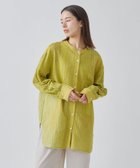【その他のブランド/Other】の「KELEN / ケレン」 レースパッチワークシャツ HIMI PISTACHIO|ID: prp329100004604621 ipo3291000000032766329