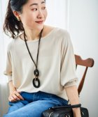 【ルクールブラン/le.coeur blanc】の《手洗い可能》ハイゲージドルマンプルオーバー 人気、トレンドファッション・服の通販 founy(ファニー) ファッション Fashion レディースファッション Fashion for Women トップス・カットソー Cut & Sew Tops カジュアルプルオーバー・ニットトップス Pullovers & Knit Tops / Casual Pullovers おすすめ Recommended / Our Picks ウェーブ Wavy Pattern ギャザー Gathered, Ruffled ボトム Bottoms, Lower Wear エレガント 上品 Elegant 夏 Summer 春 Spring 羽織 Haori, Light Jacket thumbnail L/ベージュ|ID: prp329100004604627 ipo3291000000032766415