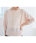 【ルクールブラン/le.coeur blanc】の《手洗い可能》ハイゲージドルマンプルオーバー 人気、トレンドファッション・服の通販 founy(ファニー) ファッション Fashion レディースファッション Fashion for Women トップス・カットソー Cut & Sew Tops カジュアルプルオーバー・ニットトップス Pullovers & Knit Tops / Casual Pullovers おすすめ Recommended / Our Picks ウェーブ Wavy Pattern ギャザー Gathered, Ruffled ボトム Bottoms, Lower Wear エレガント 上品 Elegant 夏 Summer 春 Spring 羽織 Haori, Light Jacket thumbnail ピンク|ID: prp329100004604627 ipo3291000000032766417