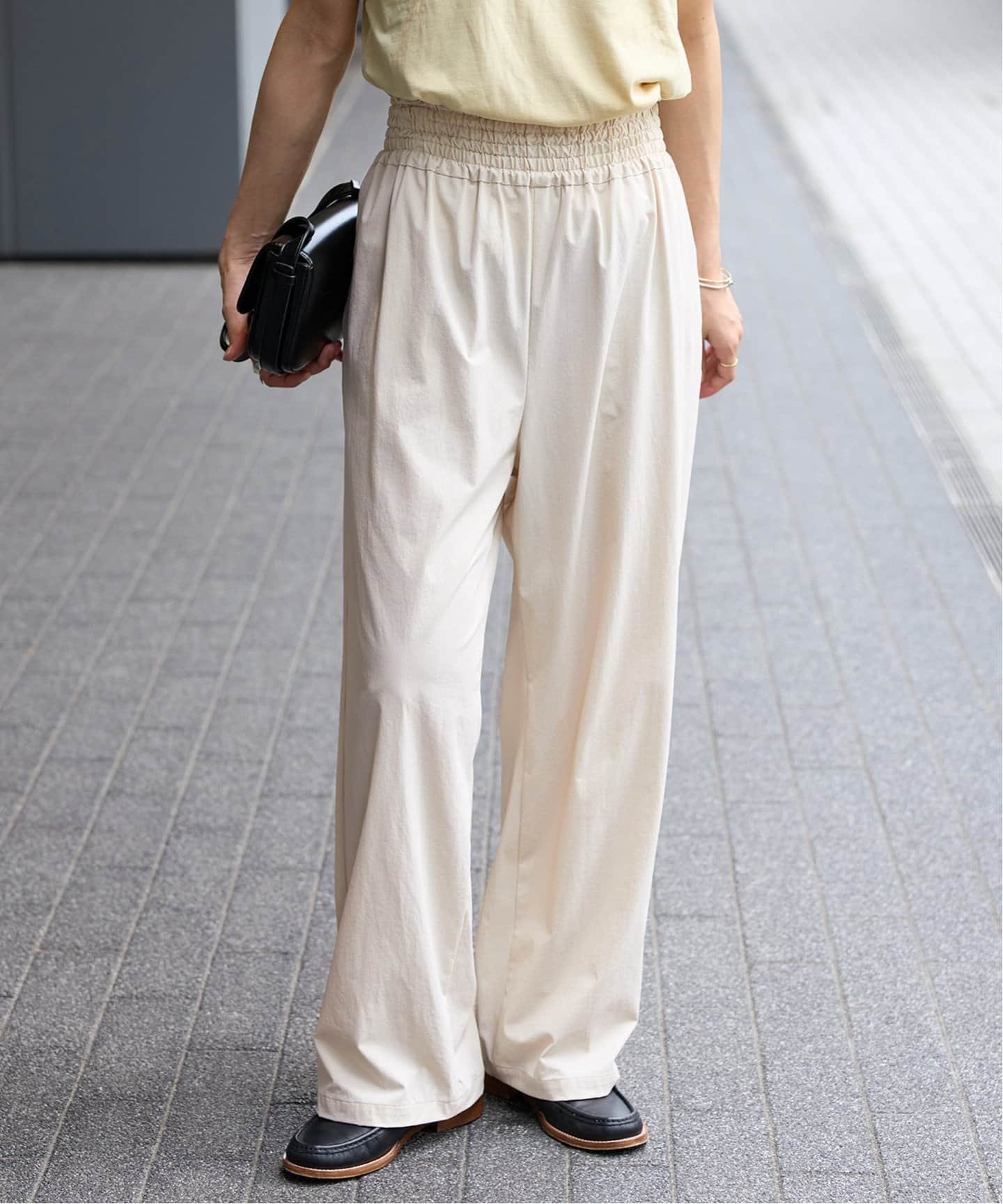 【ジャーナルスタンダード/JOURNAL STANDARD】の《追加4》【接触冷感/防しわ/洗える/撥水】ナイロンストレッチワイドパンツ インテリア・キッズ・メンズ・レディースファッション・服の通販 founy(ファニー) 　ファッション　Fashion　レディースファッション　Fashion for Women　パンツ　Pants & Trousers　2025年　2025　2025春夏・S/S　Spring/Summer 2025 SS25　洗える　Machine Washable　ナチュラル|ID: prp329100004604638 ipo3291000000032766744