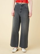【ファーファー/FURFUR】のリボンステッチストレートデニムパンツ 人気、トレンドファッション・服の通販 founy(ファニー) ファッション Fashion レディースファッション Fashion for Women パンツ Pants & Trousers デニムパンツ・ジーンズ・美脚デニム Denim Jeans & Pants セットアップ Set-Up, Coordinated Outfit ポケット Pocket, Pocket Detail リボン Ribbon, Bow ルーズ Loose, Oversized thumbnail BLK[009]|ID: prp329100004604660 ipo3291000000032767407