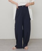 【その他のブランド/Other】のストレッチクロスカーブパンツ ネイビー|ID: prp329100004604684 ipo3291000000032767882