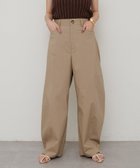 【その他のブランド/Other】のストレッチクロスカーブパンツ ベージュ|ID: prp329100004604684 ipo3291000000032767883