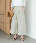 【アーバンリサーチ/URBAN RESEARCH】の『2サイズ展開』コットンナイロンタックワイドパンツ IVORY|ID: prp329100004604685 ipo3291000000032767958