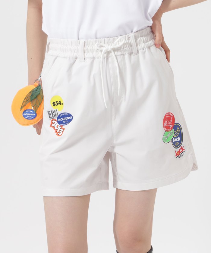 【ジャックバニー/Jack Bunny】のPEツイルショートパンツ インテリア・キッズ・メンズ・レディースファッション・服の通販 founy(ファニー) https://founy.com/ ファッション Fashion レディースファッション Fashion for Women パンツ Pants & Trousers ショートパンツ・ハーフパンツ High-Waisted & Relaxed Shorts アウトドア Outdoor Clothing ゴルフ Golf ショート Short, Short Length ツイル Twist, Twisted Detail モチーフ Motif, Design Theme 夏 Summer |ID: prp329100004604688 ipo3291000000032767977