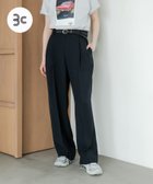 【アーバンリサーチ/URBAN RESEARCH】の『3サイズ展開』new basic ダブルクロスキュプラパンツ NAVY-2|ID: prp329100004604689 ipo3291000000032768042